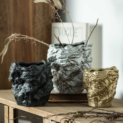 Irregular Ceramic Planter