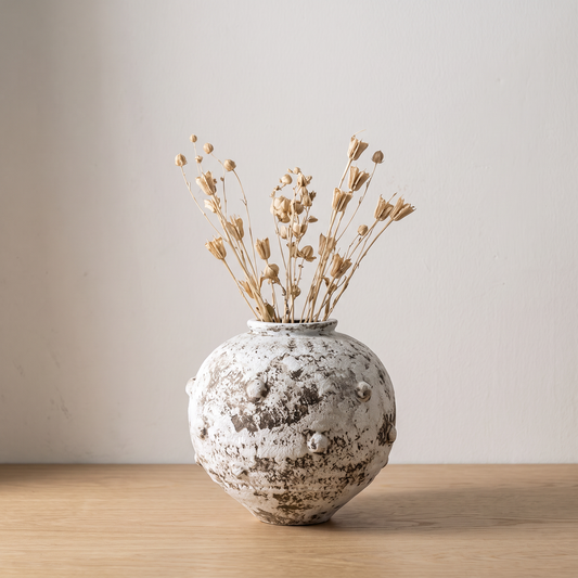 Distressed Ceramic Vase