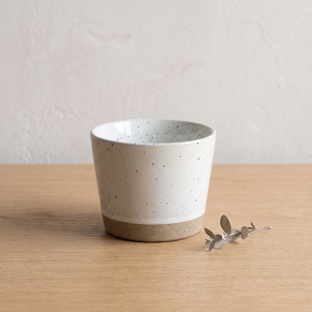 Handmade Stoneware Tea Cup